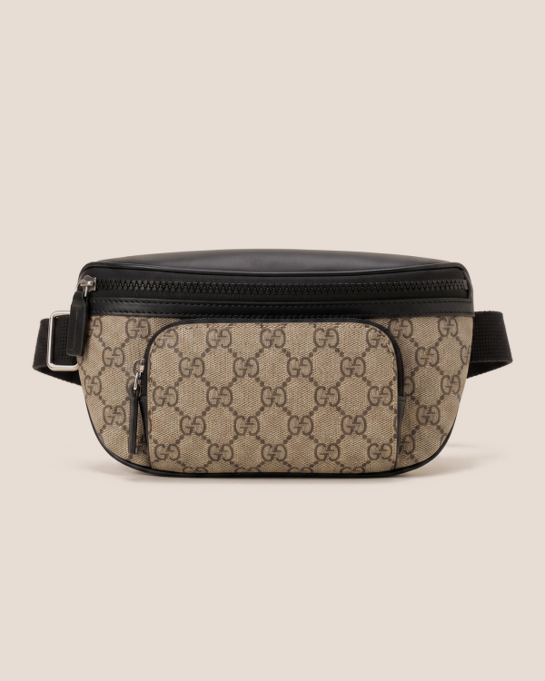 Gucci torbica za pas GG Supreme, bež