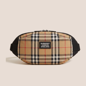 Burberry torbica za pas s karo vzorcem
