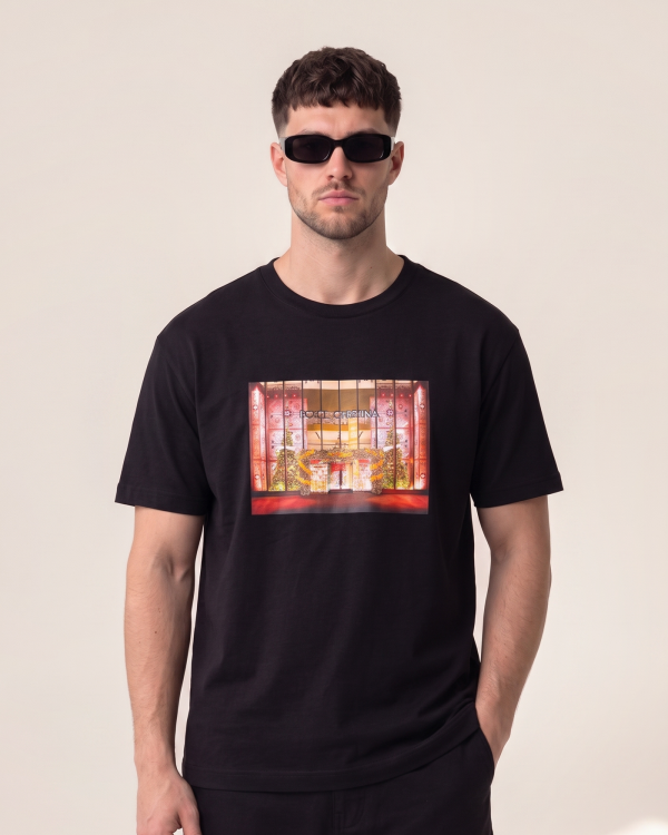 Dolce & Gabbana majica z baročnim tiskom