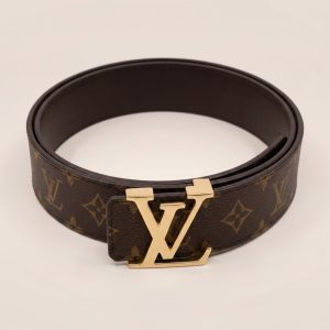 CF10 – Louis Vuitton pas Monogram s polirano zlato zaponko