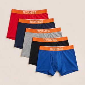 BOX 1 · Hermès bokserice v petih barvah – komplet 5 kosov
