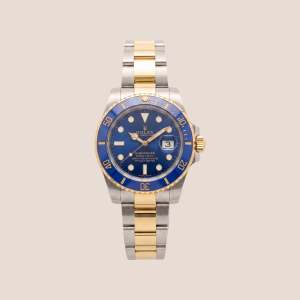 Rolex Submariner Date v jeklu in zlatu z modro številčnico