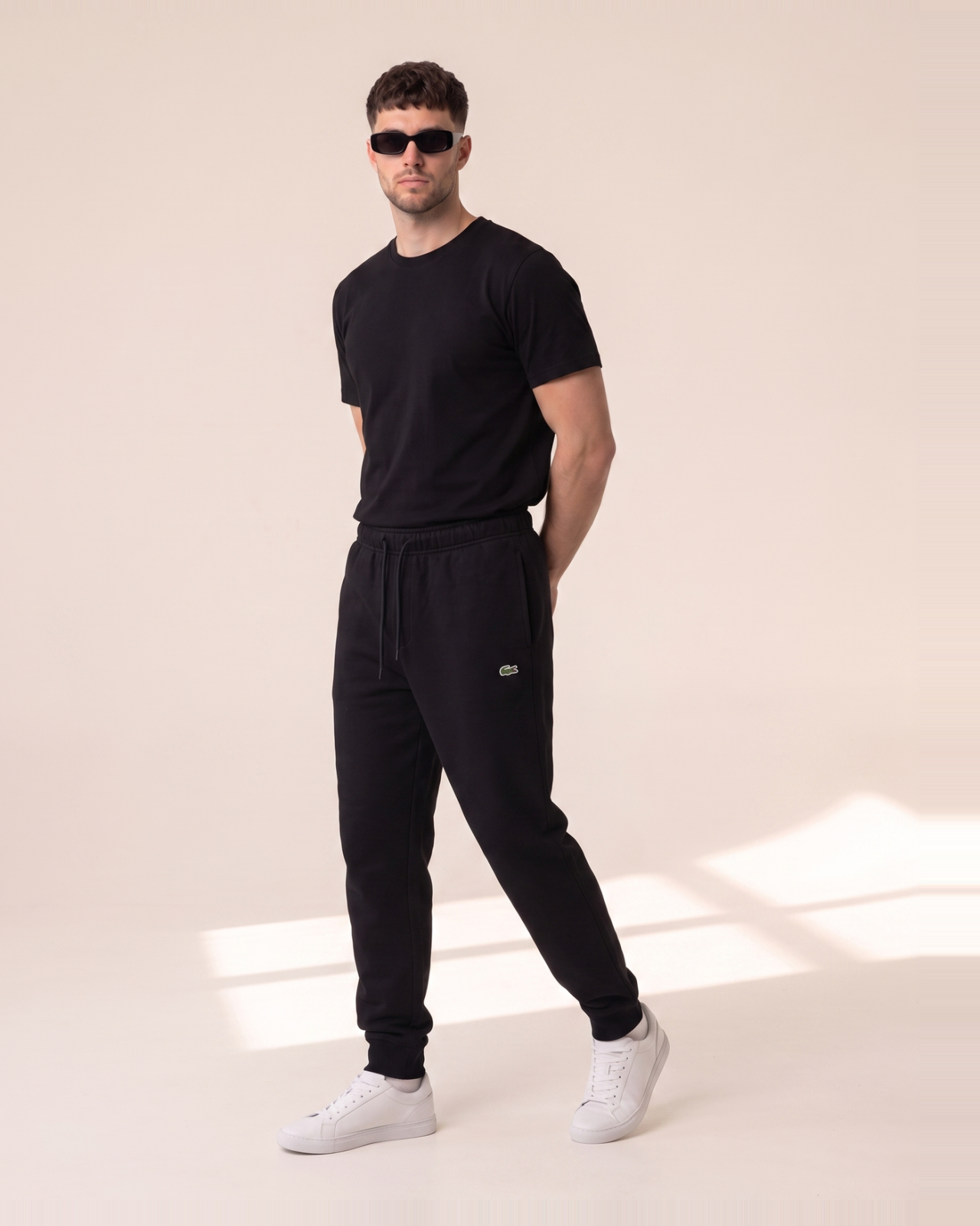 Lacoste spodnji del trenirke iz bombažnega flisa - slika 5