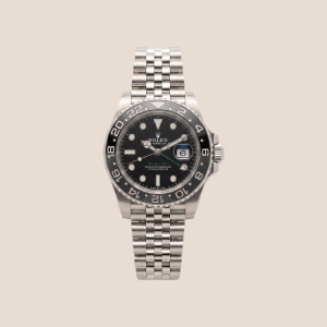 Rolex GMT-Master II s črno lunetko in Jubilee zapestnico