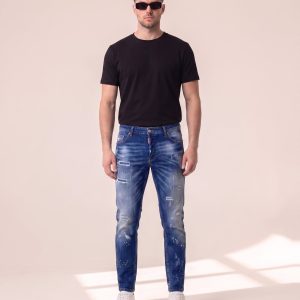 K7 – Dsquared2 Skater Jean v temnem indigu