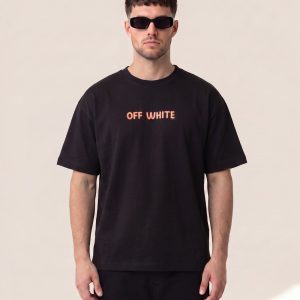 Off-White majica s tiskom na hrbtu