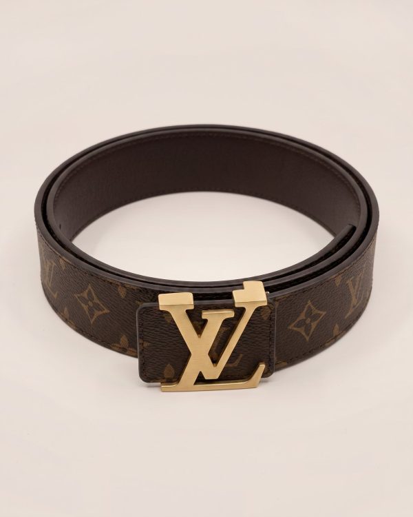 CF5 – Louis Vuitton pas Monogram z mat zlato zaponko