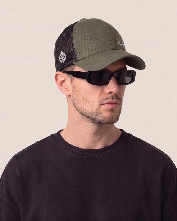 Loro Piana trucker kapa z mrežico