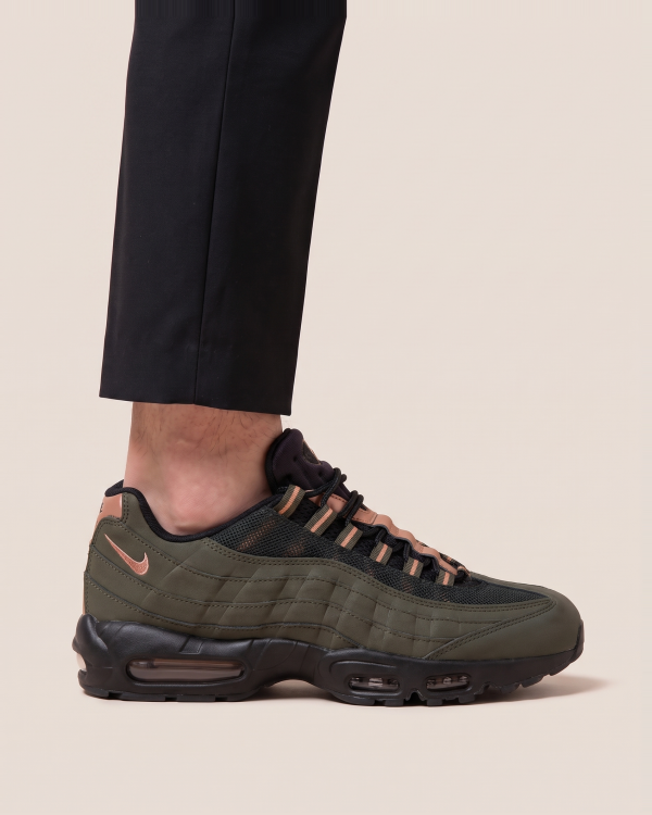 Nike Air Max 95 športni copati v olivni in bakreni