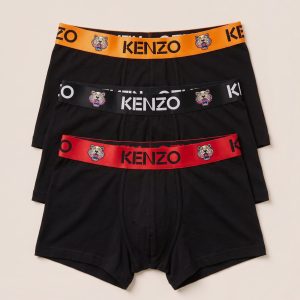 BOX 22 · Kenzo bokserice v treh barvah – komplet 3 kosov