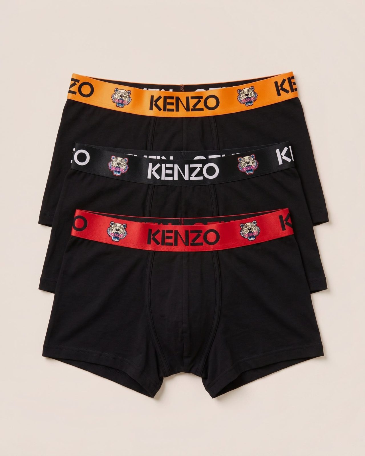 BOX 22 · Kenzo bokserice v treh barvah – komplet 3 kosov