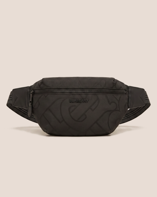 Burberry torbica za pas z monogramom