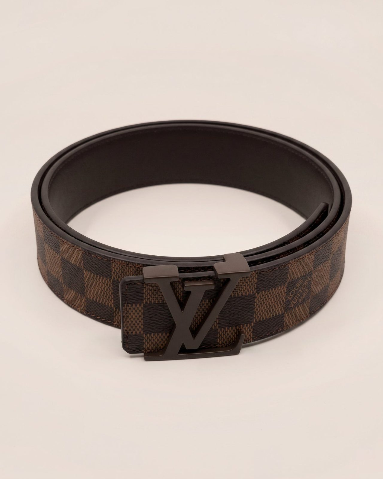 CF2 – Louis Vuitton pas Damier Ebene s temno rjavo zaponko