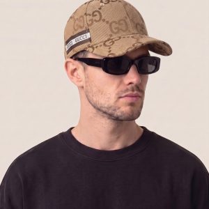 Gucci kapa s šiltom z velikim GG monogramom