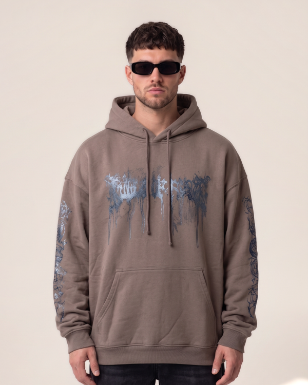 Vetements kapucar Blue Drip