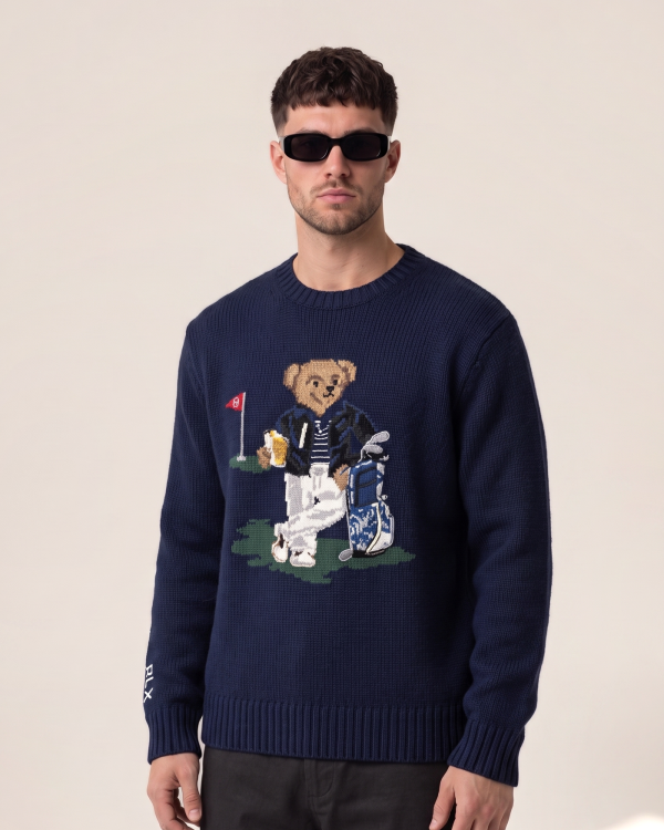 Ralph Lauren pleteni pulover Medvedek Golf