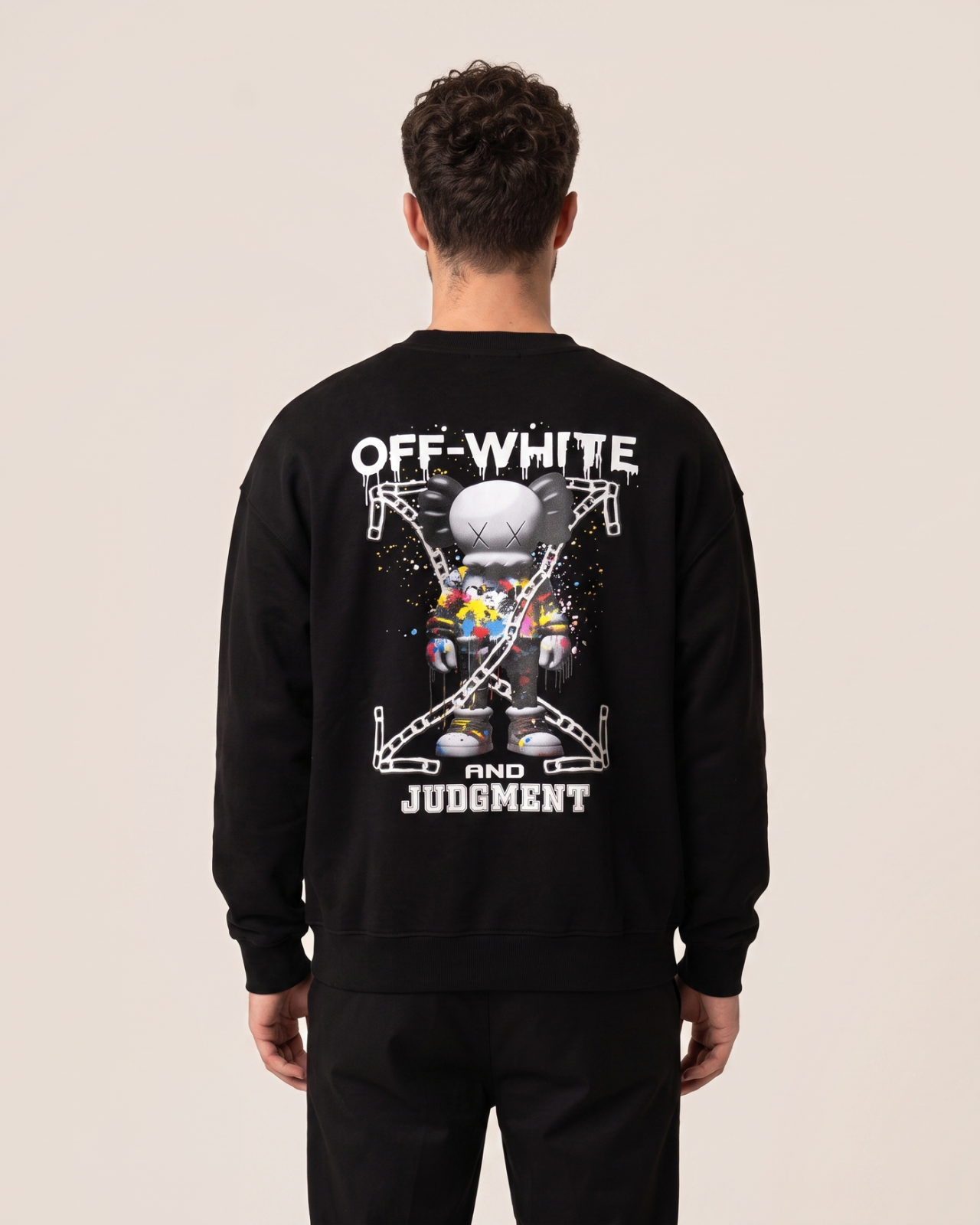 Off-White pulover Judgment - slika 2