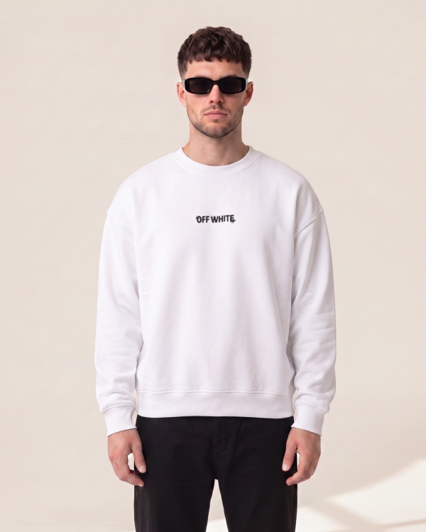 Off-White pulover z zajcem