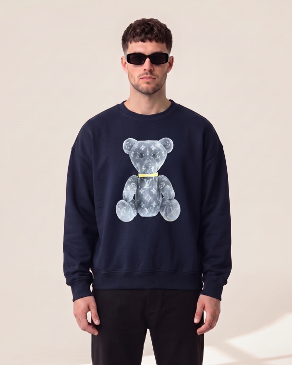Louis Vuitton pulover z medvedkom