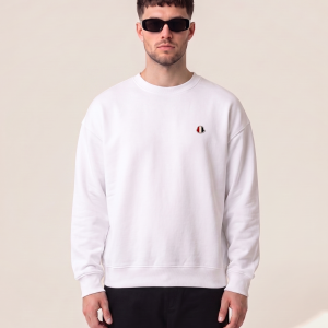 Moncler pulover z našitim znakom