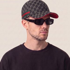 Gucci kapa s šiltom z Web trakom