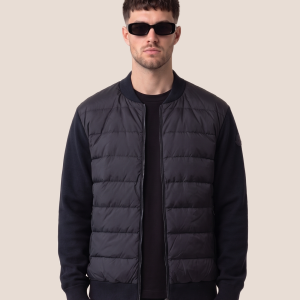 Moncler puhovka s pletenimi rokavi