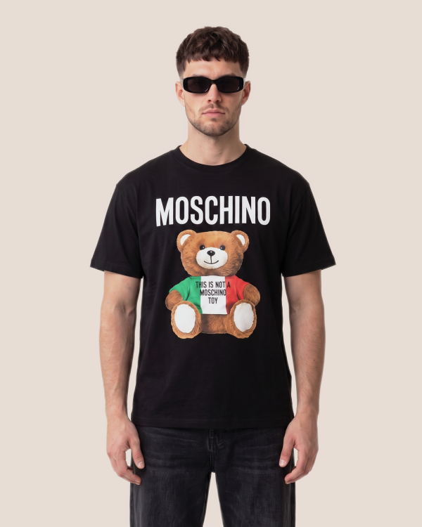 Moschino črna z medvedkom