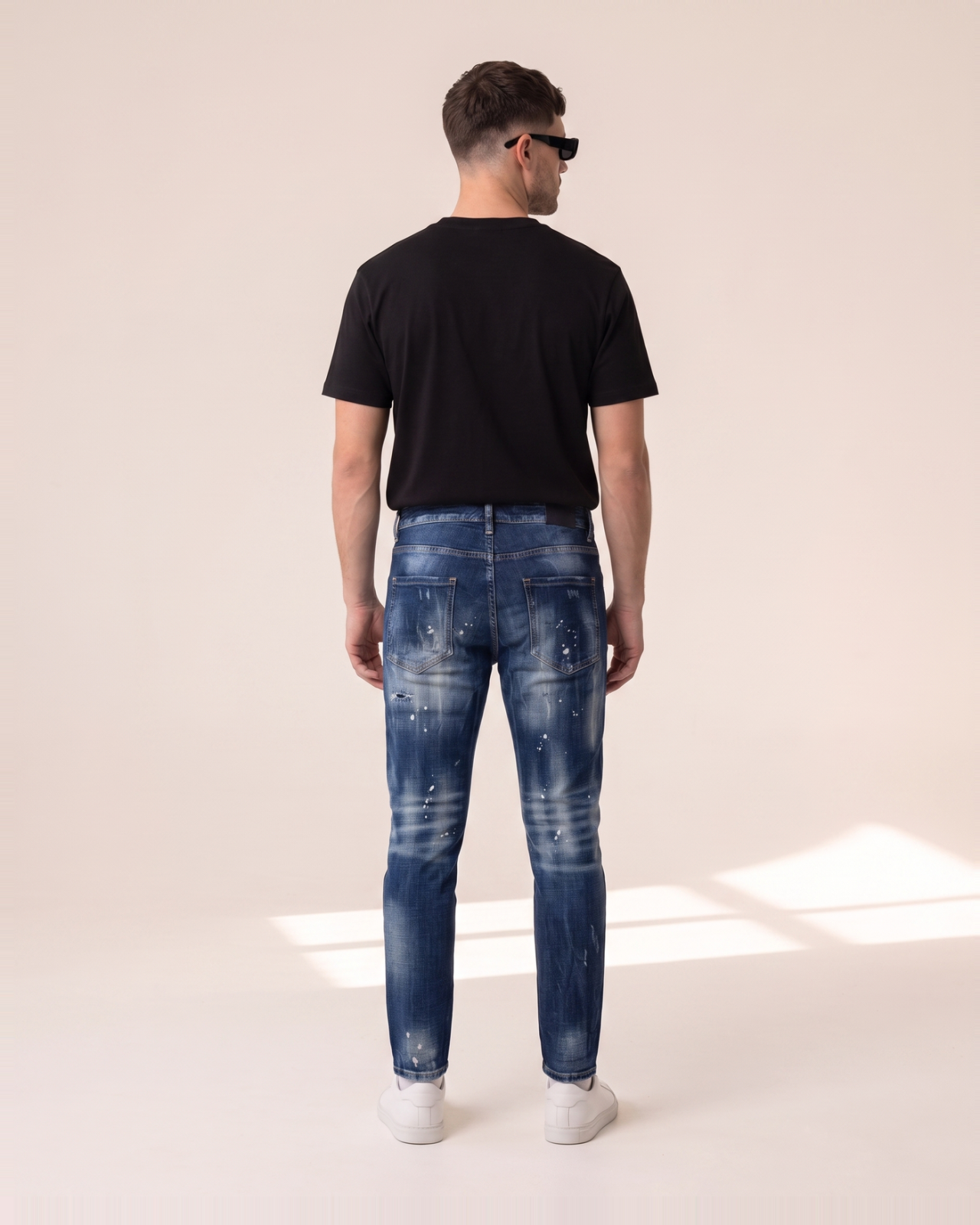 DSQ2 – Dsquared2 kavbojke z barvnimi packami - slika 2