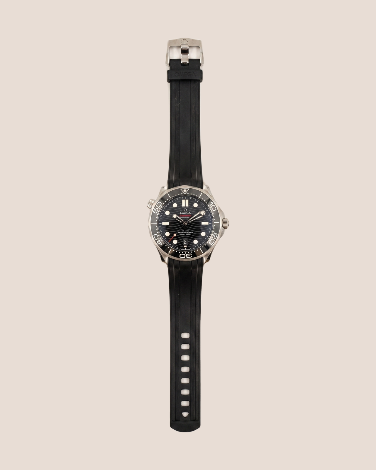 Omega Seamaster Diver 300M, gumijasti pas