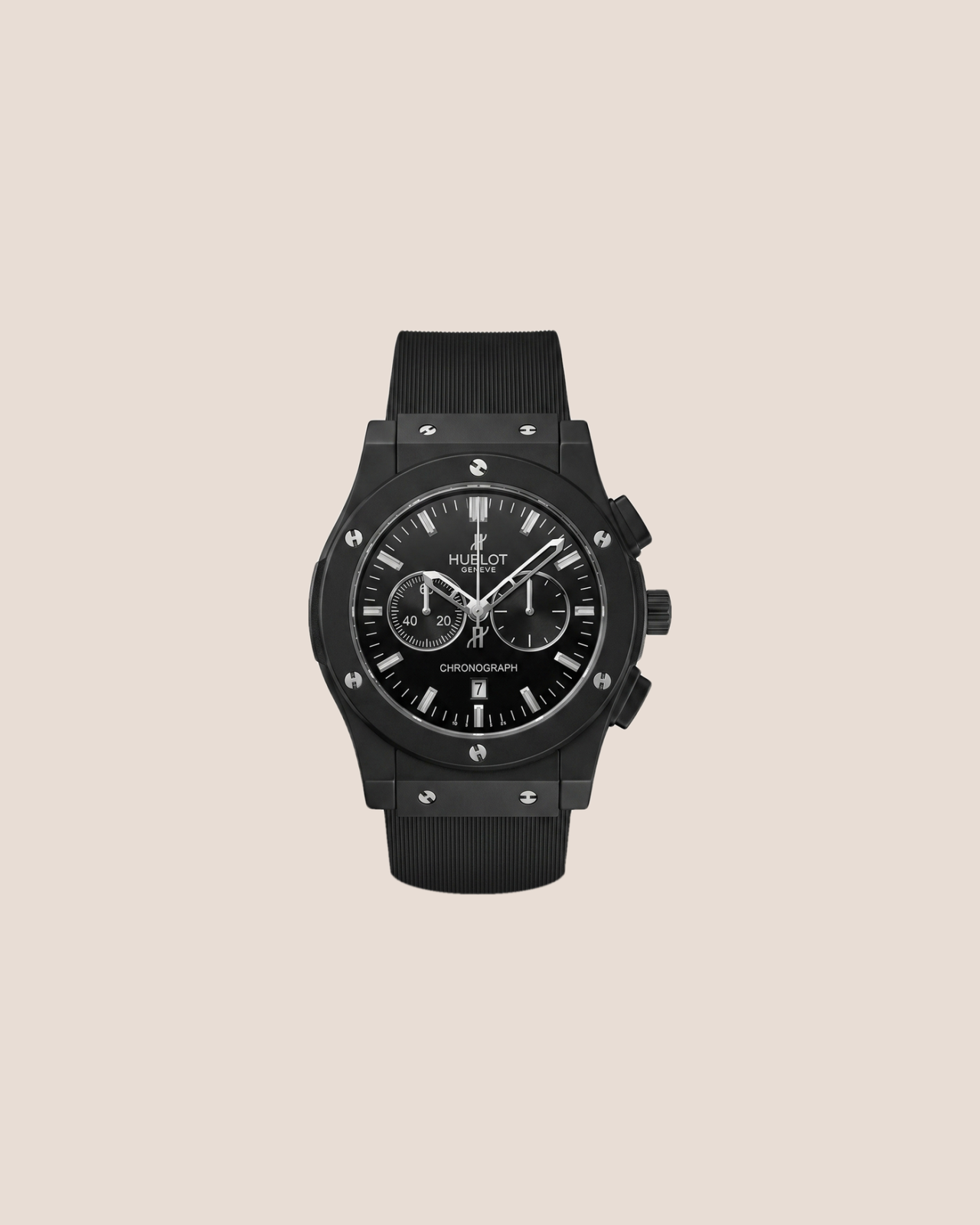 Hublot Classic Fusion Chronograph, črna keramika