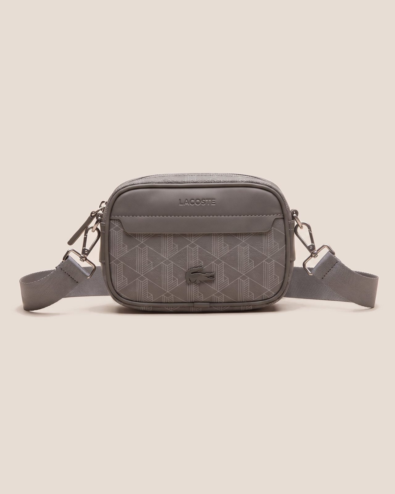 Lacoste torbica čez ramo z monogramom - slika 2