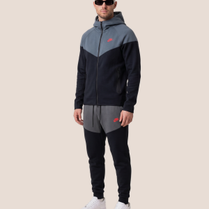 Nike Tech Fleece Windrunner komplet trenirke z barvnim logotipom