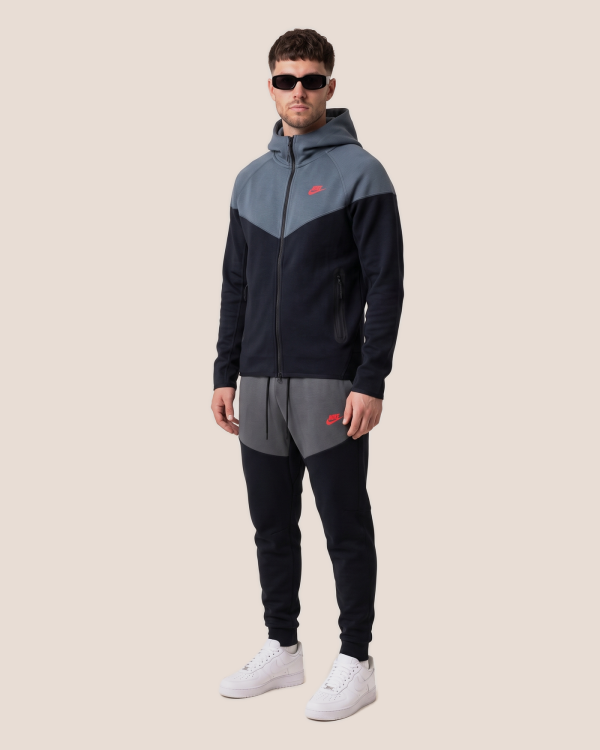 Nike Tech Fleece Windrunner komplet trenirke z barvnim logotipom