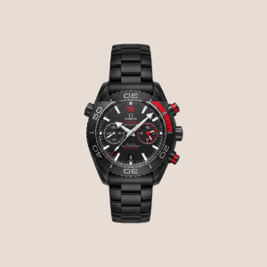 Omega Seamaster Planet Ocean kronograf v črni keramiki