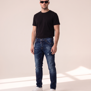 DSQ3 – Dsquared2 kavbojke v temnem indigu