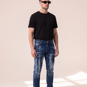 DSQ2 – Dsquared2 kavbojke z barvnimi packami